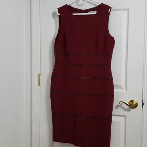 Kasper Ribbed Bodycon Dress